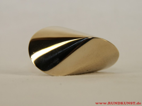 Oloid 5,5 cm in Bronze